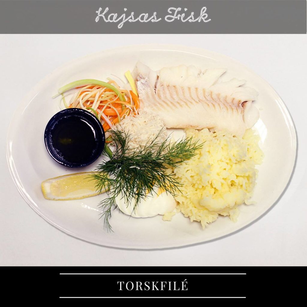 Kajsas Fisk, cantine de poisson et fruits de mer à Stockholm.