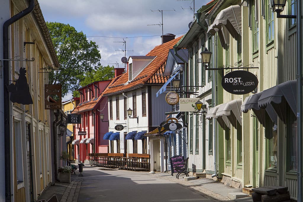 Rue de Sigtuna près de Stockholm -Photo de Brorsson - Licence ccbysa 3.0