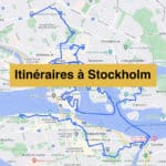 Itinéraires à Stockholm : Parcours en 1, 2 jours à pied