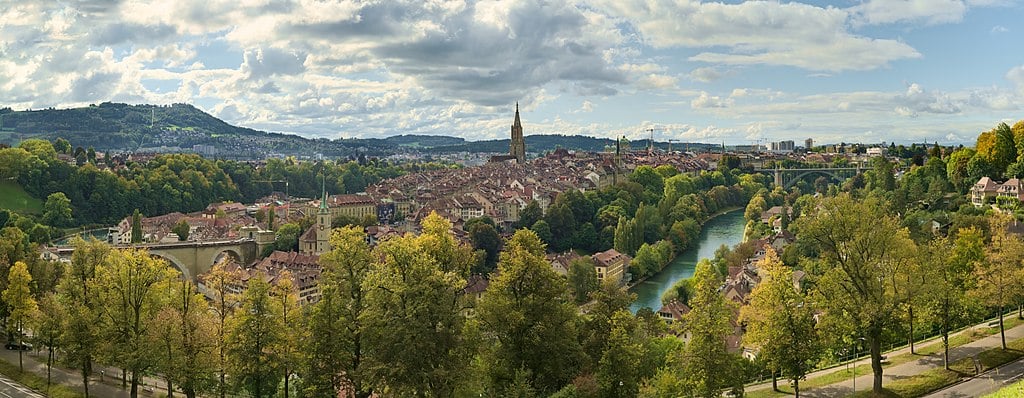 Vue sur le centre historique de Berne - Photo de Daniel Kraft - Licence ccbysa 3.0