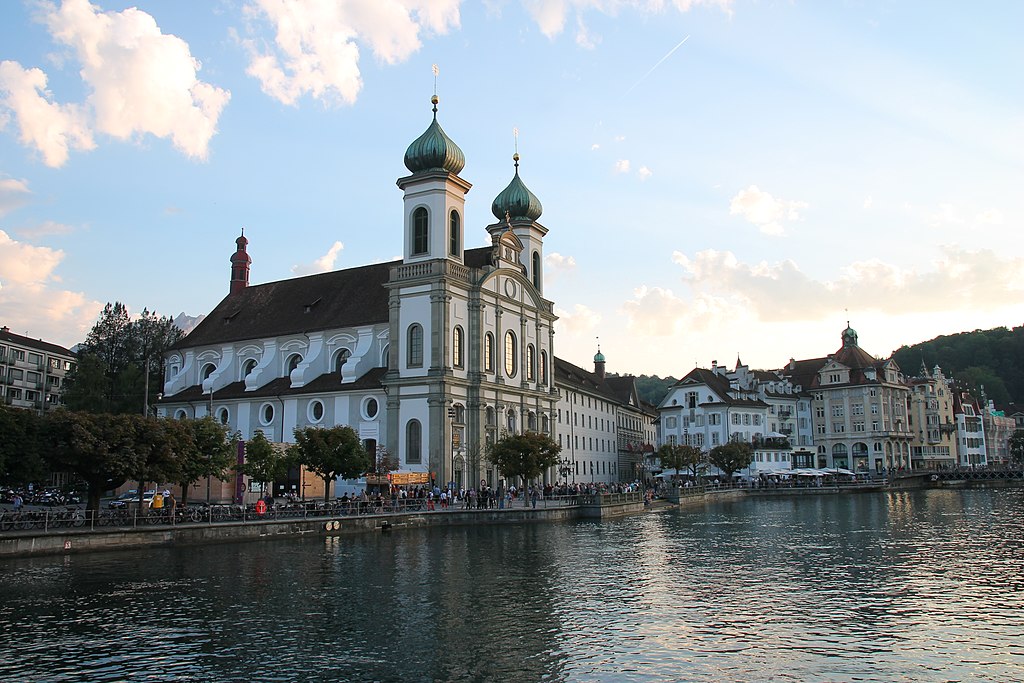 Eglise Jésuite à Lucerne - Photo de Draceane - Licence ccbysa 4.0