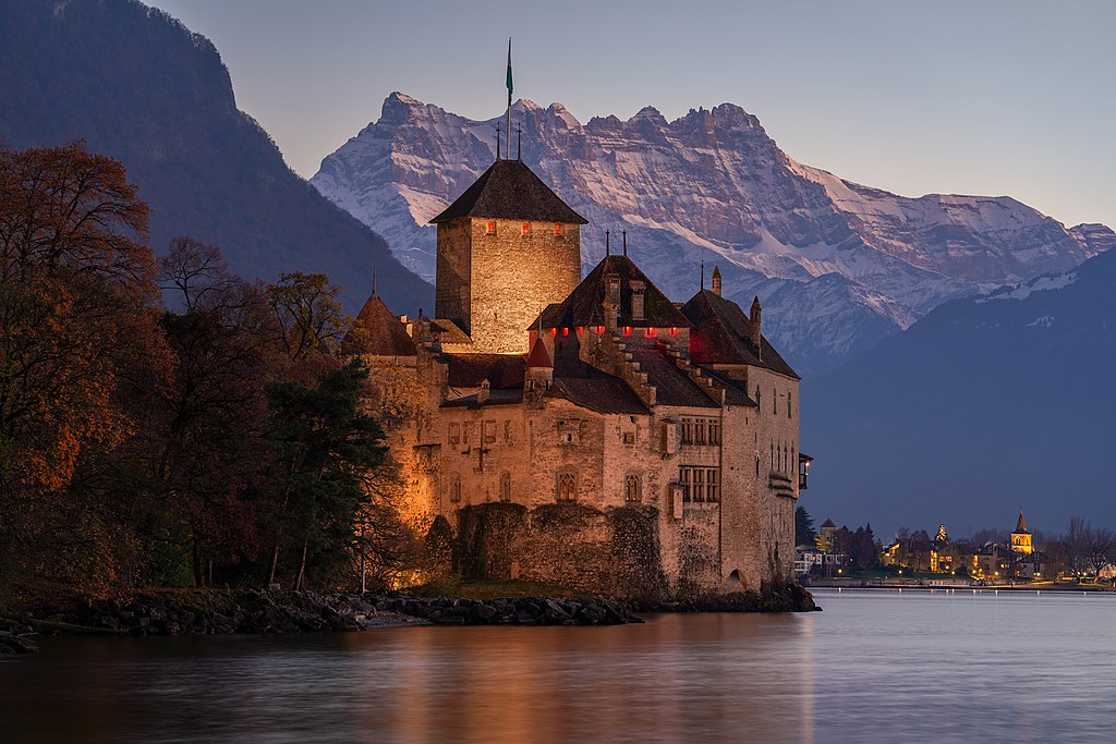 Chateau de Chillon près de Montreux - Photo de Giles Laurent - Licence ccbysa 4.0