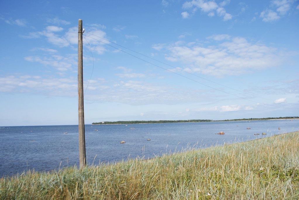 Tallinn bord de mer à l'ouest de la ville.