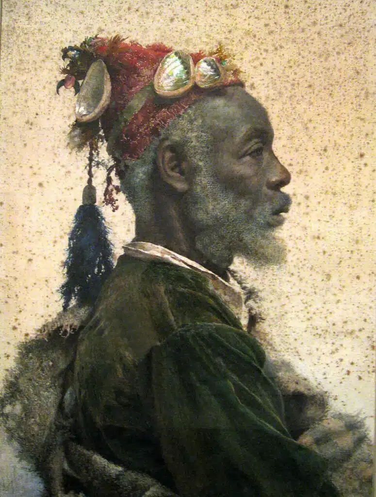 Portrait de Tapiro au MNAC de Barcelone.