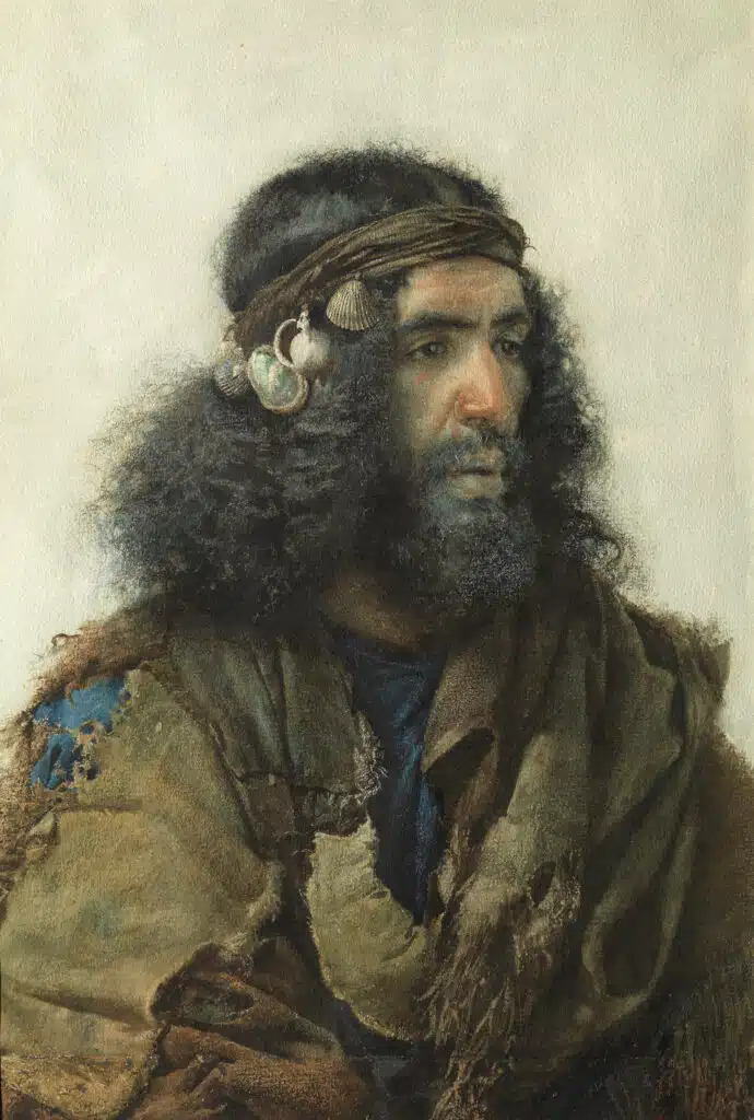 Portrait de Tapiro : Santo Darkawia (1880) au Musée du Prado à Madrid.