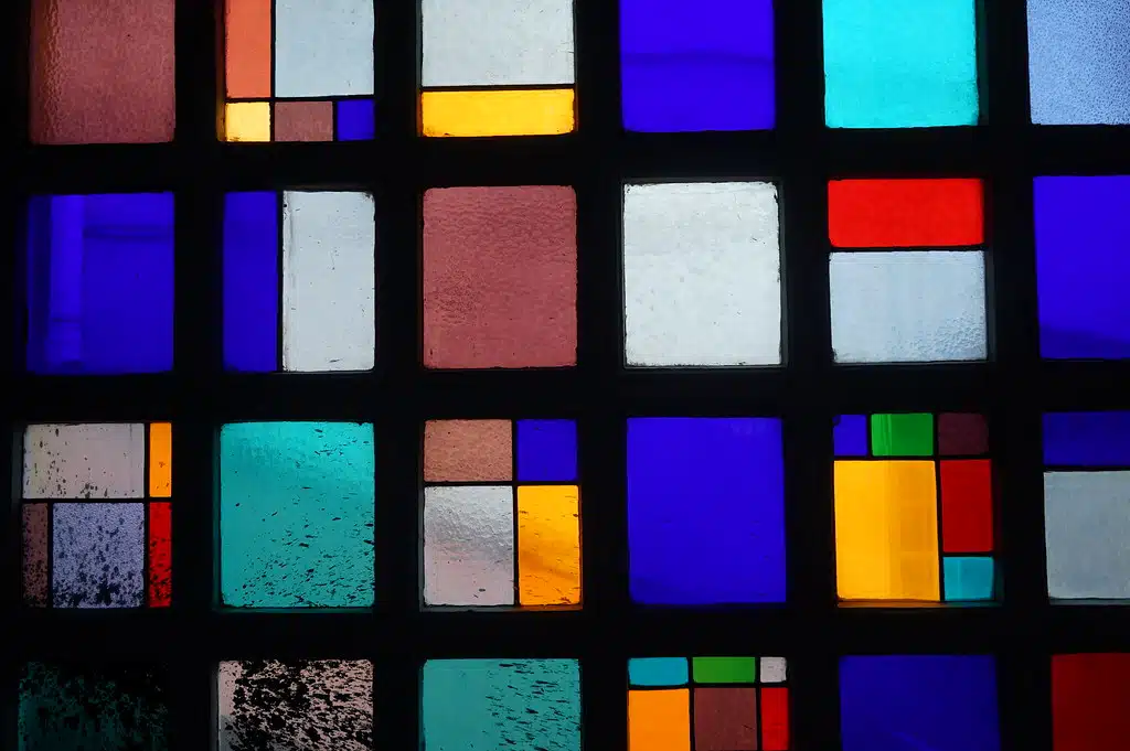 Vitraux de la Cathédrale Saint Esprit à Tanger.