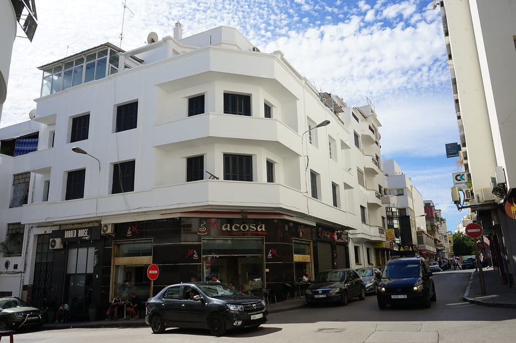 Immeuble du centre-ville de Tanger.