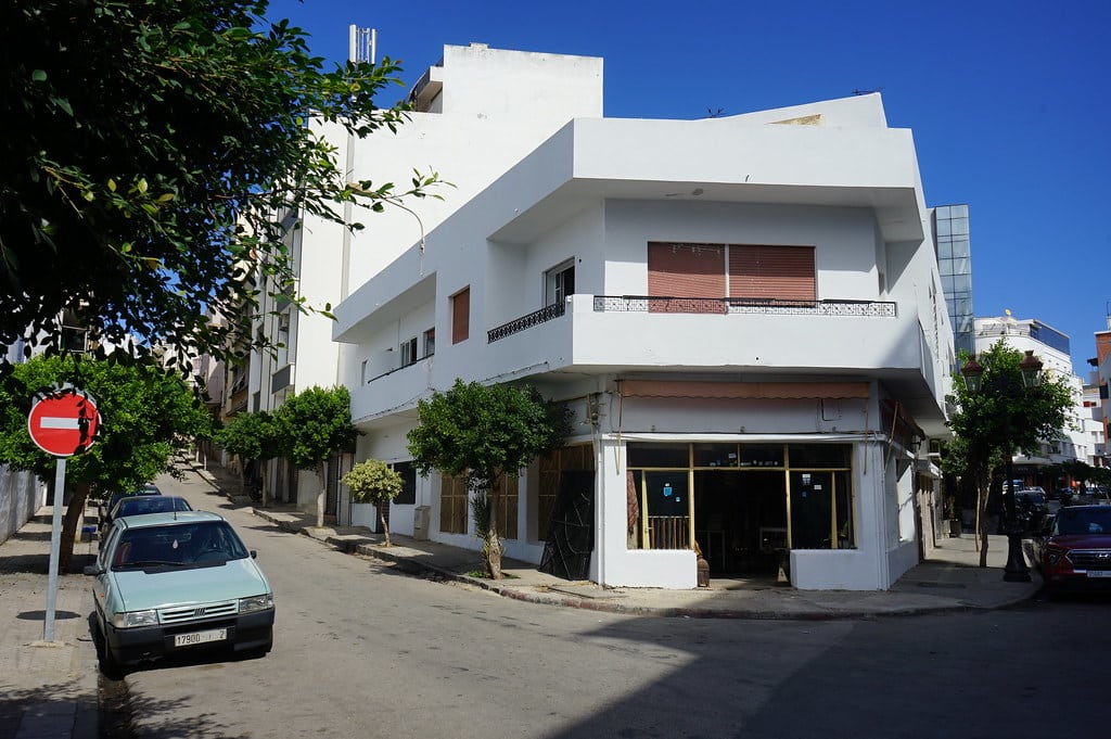 Immeuble du centre-ville de Tanger.