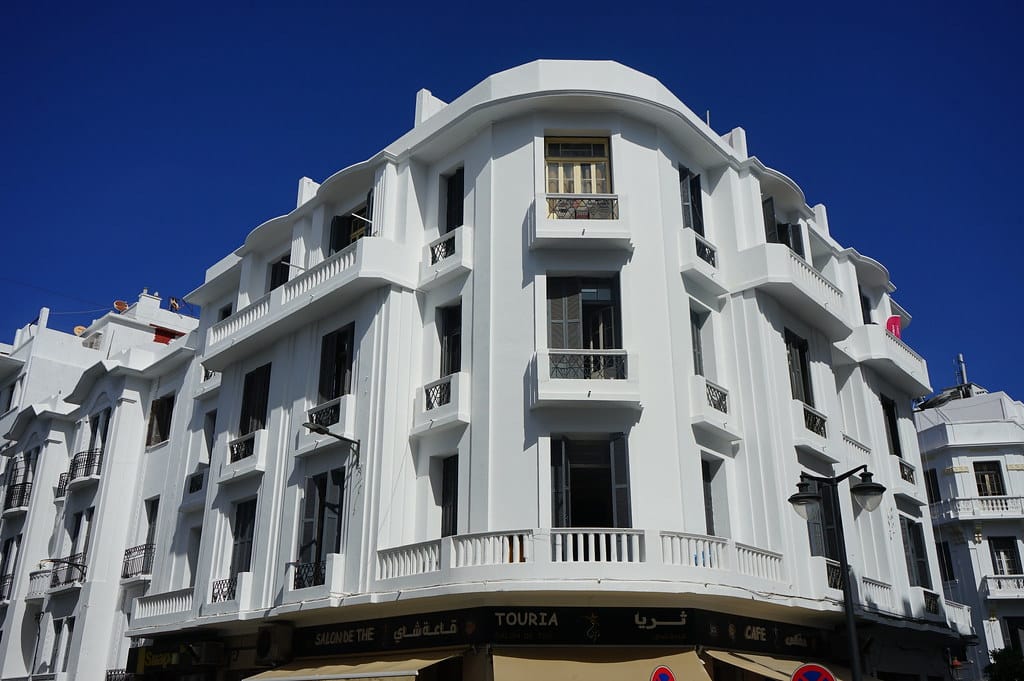 Immeuble du centre-ville de Tanger.