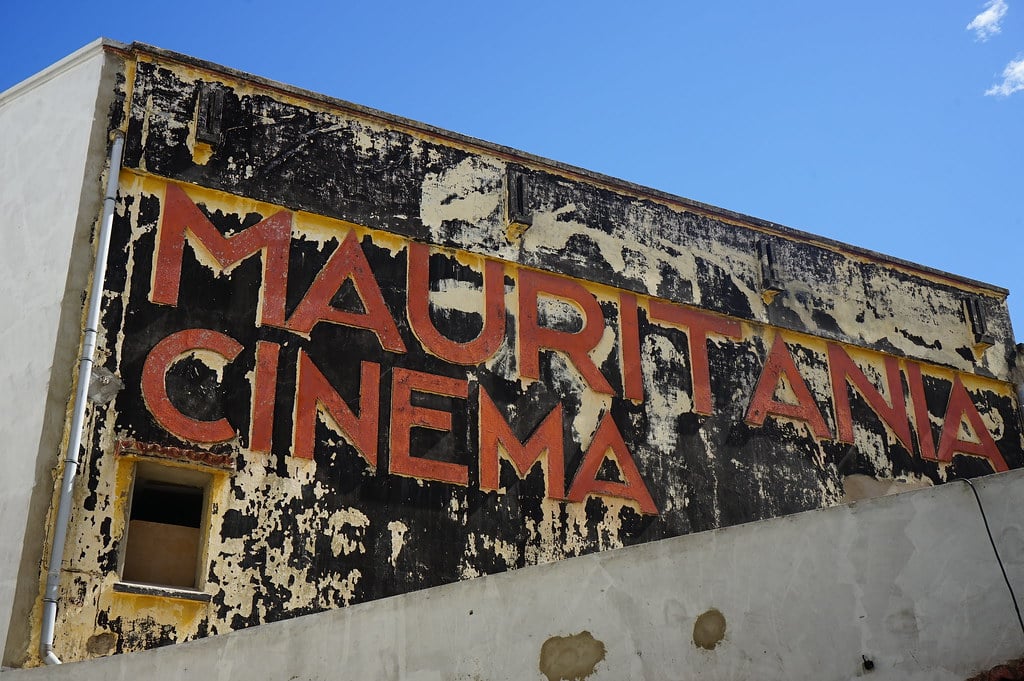 Cinema Mauritania dans le centre de Tanger.