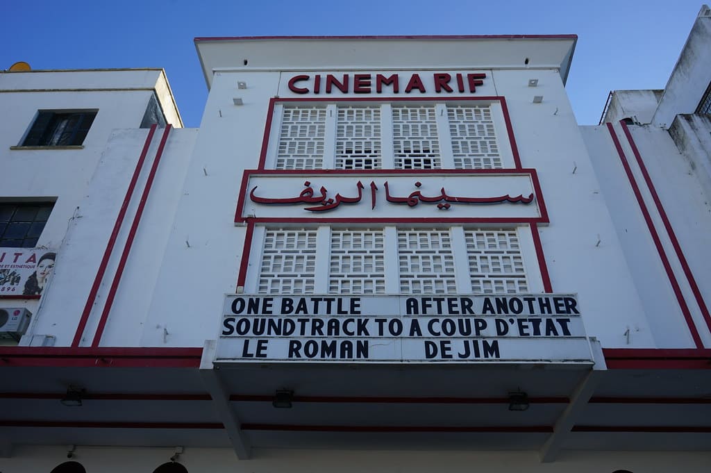 Films à l'affiche au cinema Rif de Tanger.