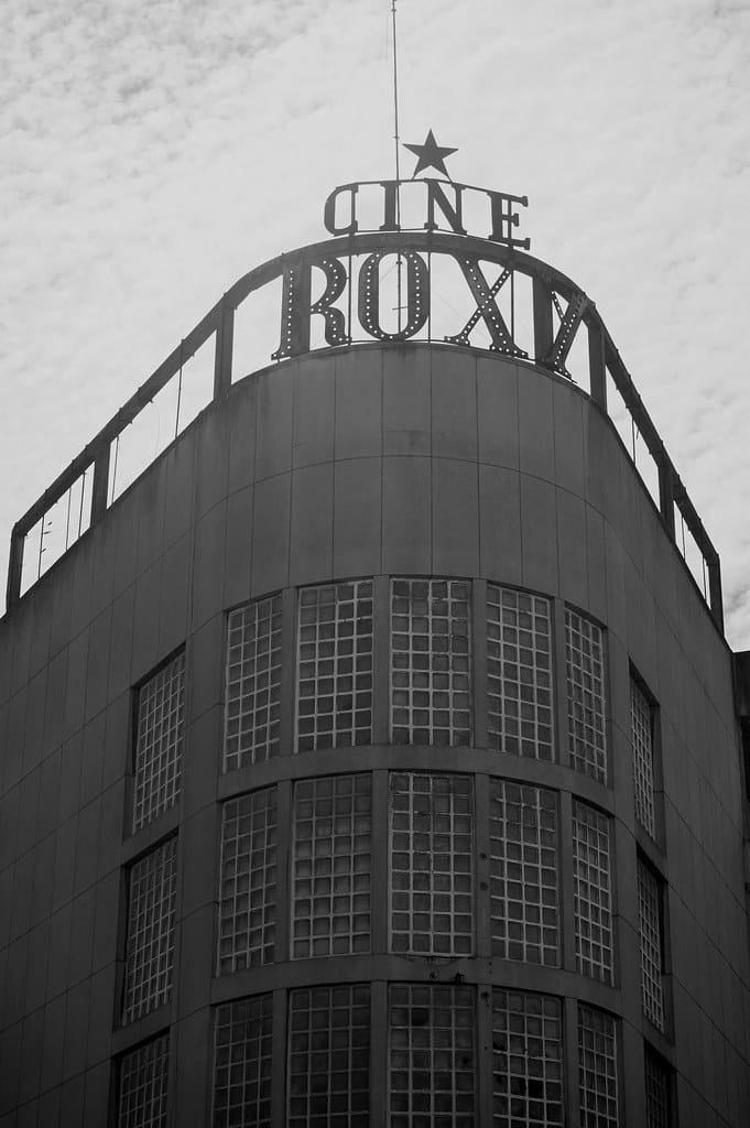 Cinema Roxy dans le centre de Tanger.