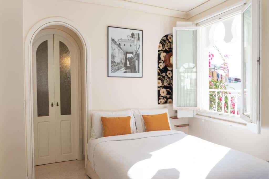 Hotel dans la Casbah de Tanger : Chambre de l'Absinthe guest house.