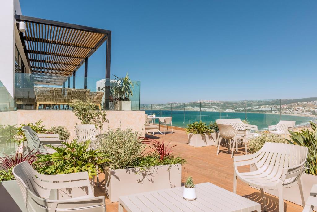 Rooftop de l'hotel Barcelo à Tanger.