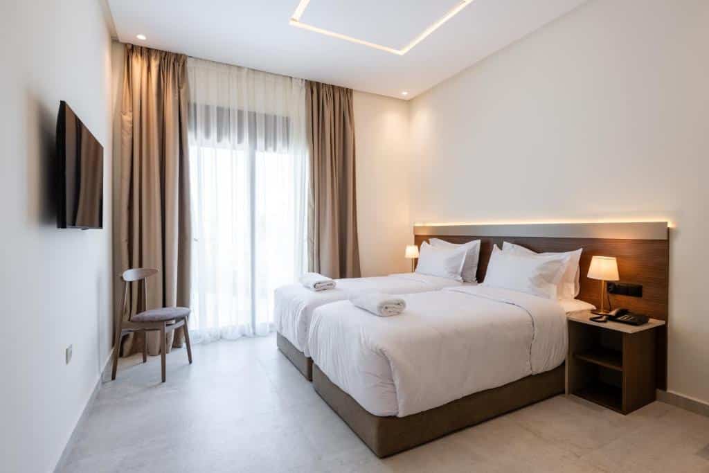 Chambre de l'Hotel El Toro à Tanger.