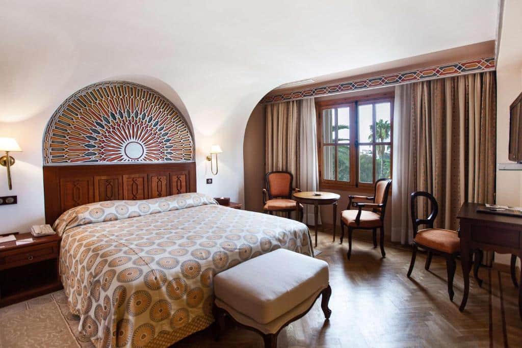 Chambre du Grand Hotel Villa de France à Tanger.