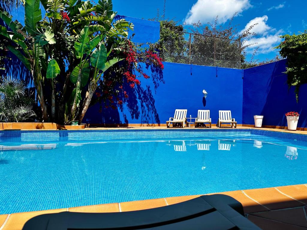 Piscine de la ville Haddad's for families dans la Montagne de Tanger.