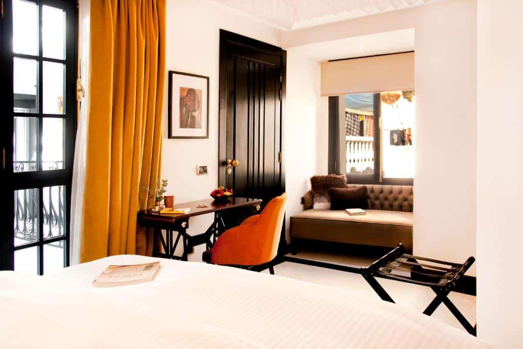 Chambre de l'hotel Riad Dar Saba à Tanger.