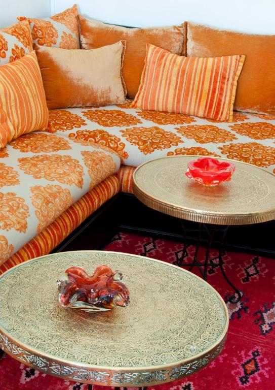 Dans l'hotel Dar Nour de la Kasbah de Tanger.