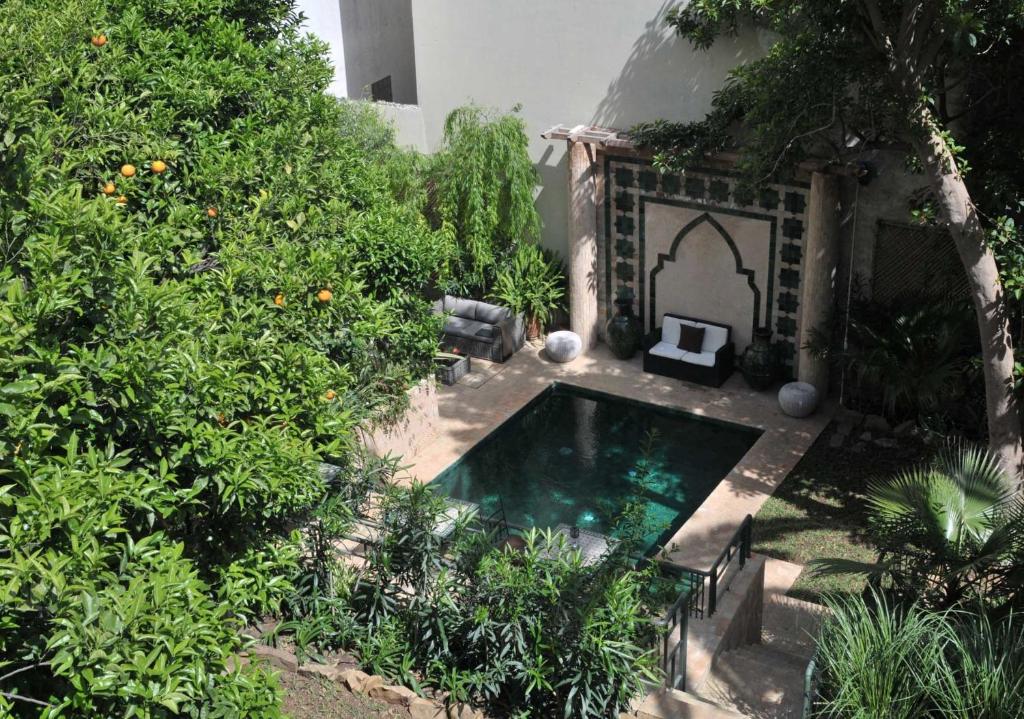 Piscine de l'Hotel La Maison de Tanger.
