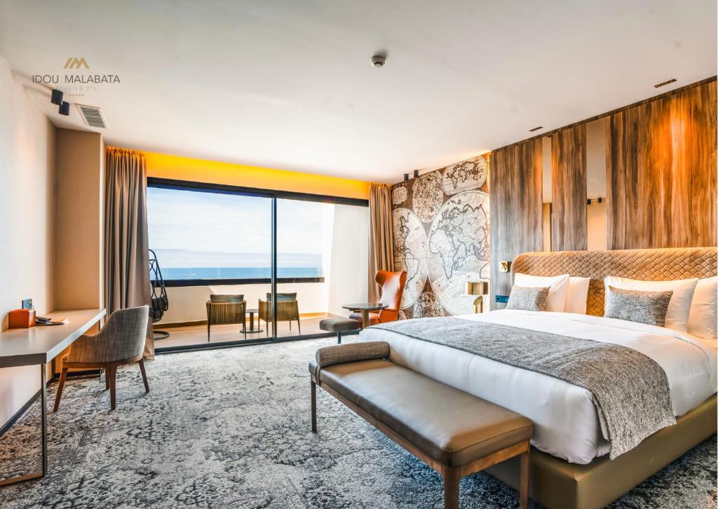 Suite à l'hotel de luxe Idou Malabata Beach and SPA à Tanger.