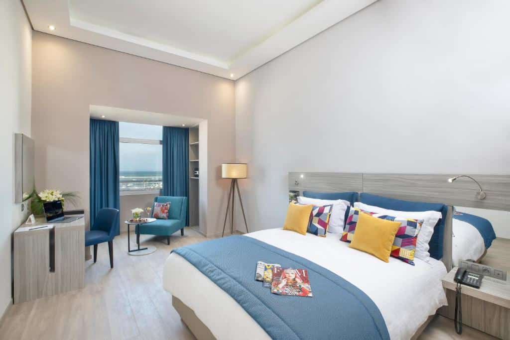 Chambre à l'Hotel Marina Bay city center à Tanger.