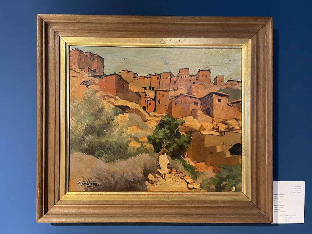 Musée Dar Niaba à tanger : Village d'Ait Ben Habbou par Odette Bruneaux
