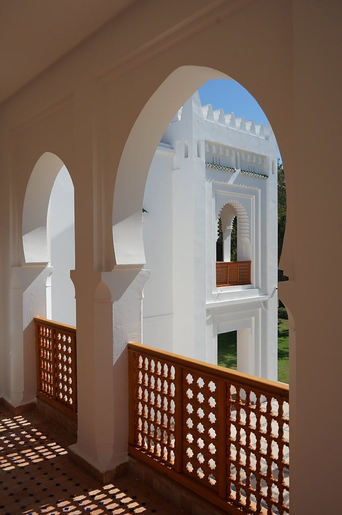 Balcon du Musée de la Villa Harris à Tanger.
