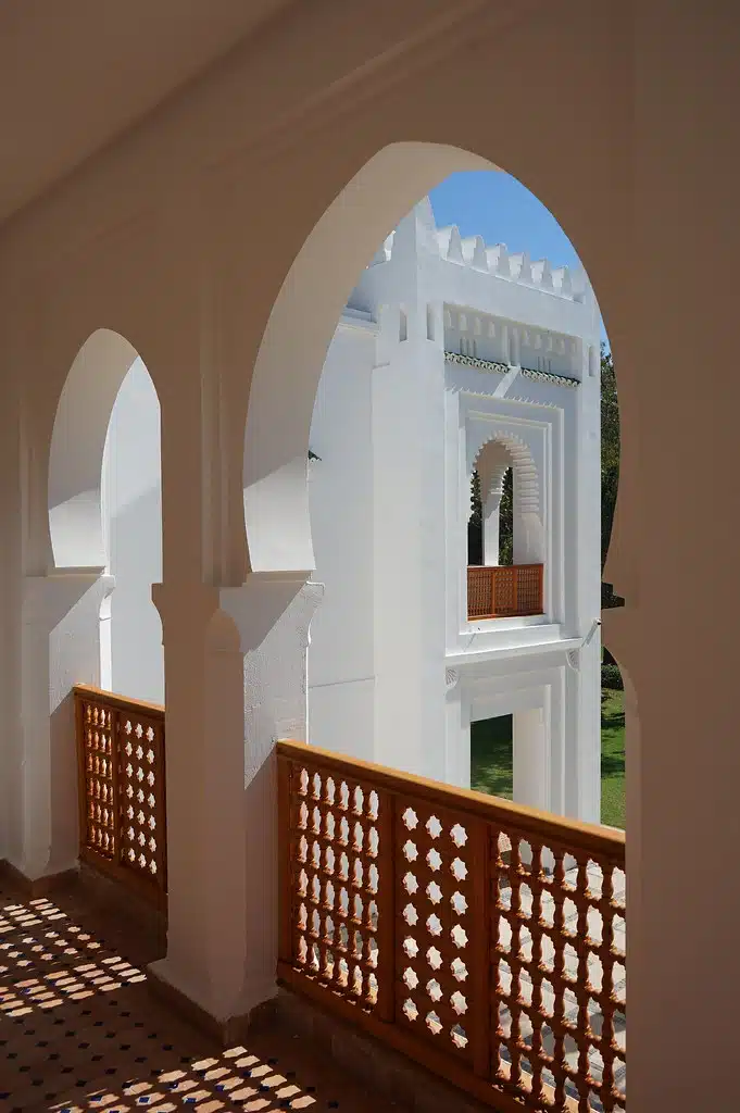Balcon du Musée de la Villa Harris à Tanger.