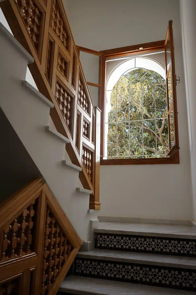 Dans le musée de la Villa Harris à Tanger.