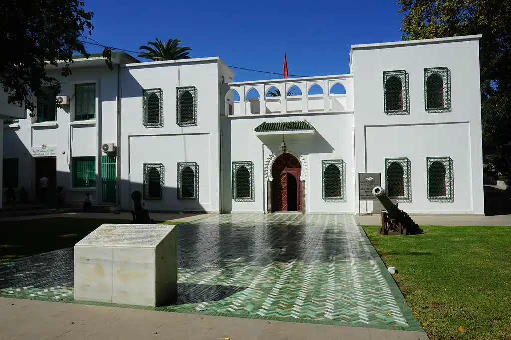 Palais Mendoubia, musée de l'indépendance à Tanger.