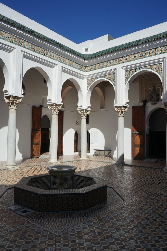 Cour du Musée de la Casbah à Tanger.