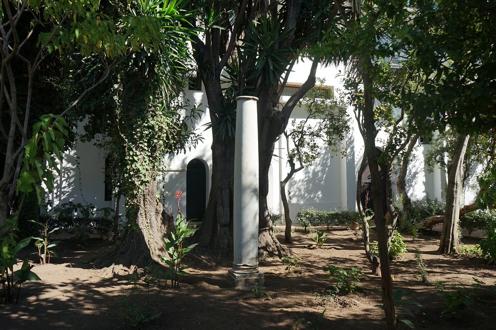 Dans le jardin du musée de la Kasbah à Tanger.