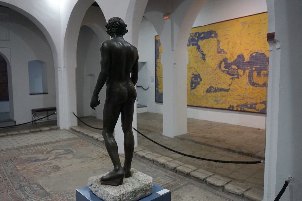 Statue romaine dans le musée de la Casbah à Tanger.