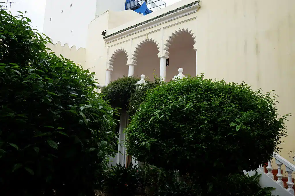 Jardin de la Légation américaine à Tanger.