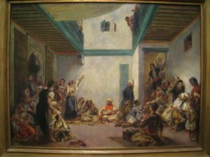 Delacroix à Tanger : Extrait de carnet « La noce juive »