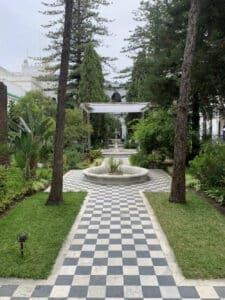 Palais Moulay Hafid devenu ensuite Palais des Institutions italiennes à Tanger