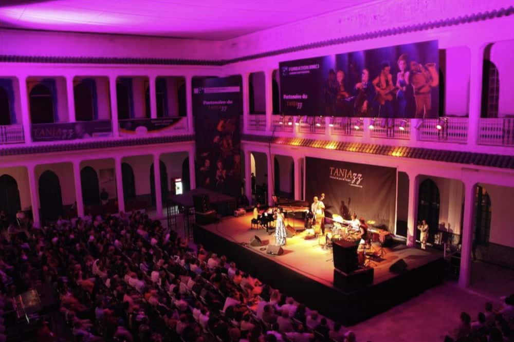 Festival de jazz Tanjazz dans le Palais italien de Tanger.