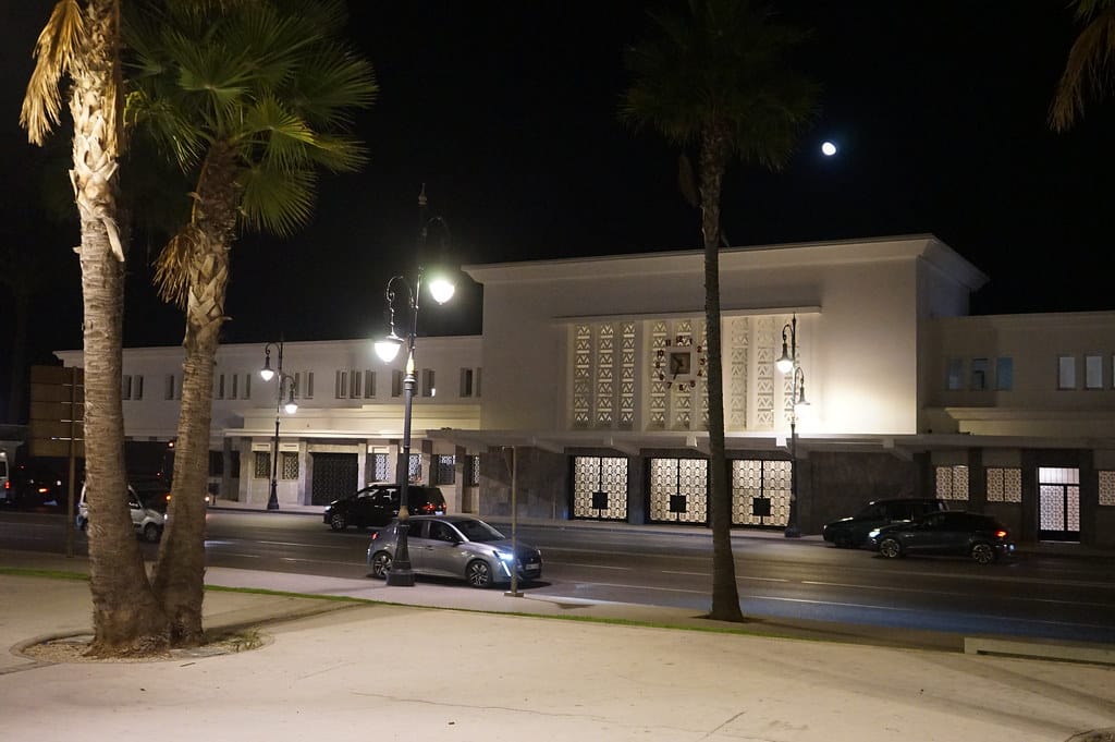 Ancien port maritime de style Art Deco de Tanger.