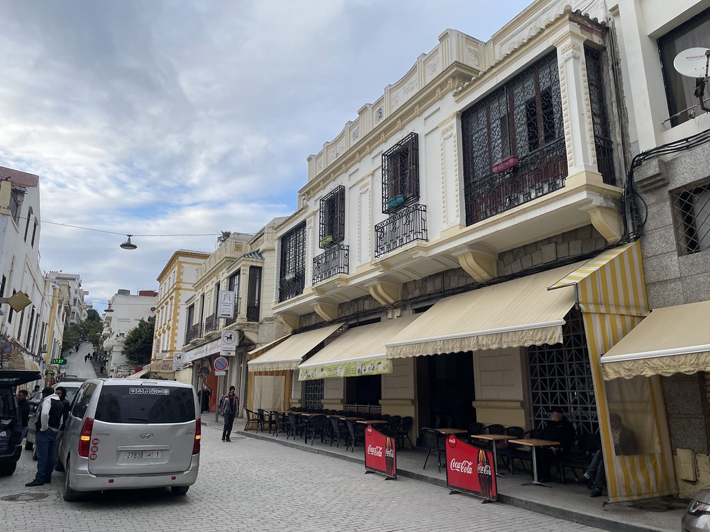 Café Colon dans le quartier de Marshan à Tanger.