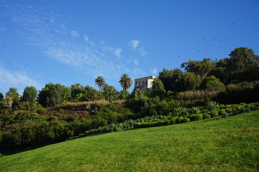 Sur les hauteurs de la corniche (Jardin de Hafa) à Tanger.