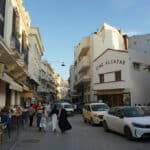 Quartier Marshan à Tanger, carte postale andalouse