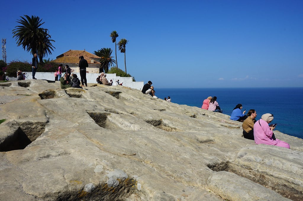 Site des Tombeaux phéniciens à Tanger.