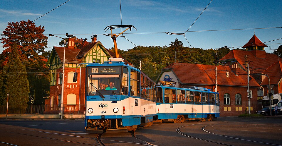 Tramway à Ostrava - Photo d'Oleksandr Dede - Licence ccbysa 4.0