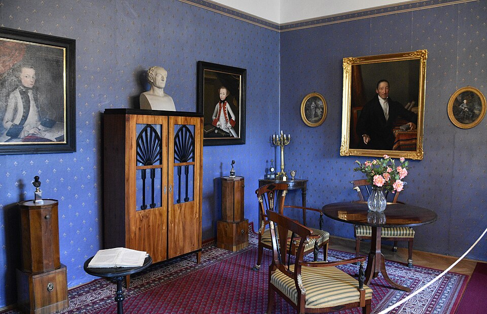 A l'intérieur du Château Cesky Sternberk près d'Olomouc - Photo de Richard Mortel - Licence ccby 2.0