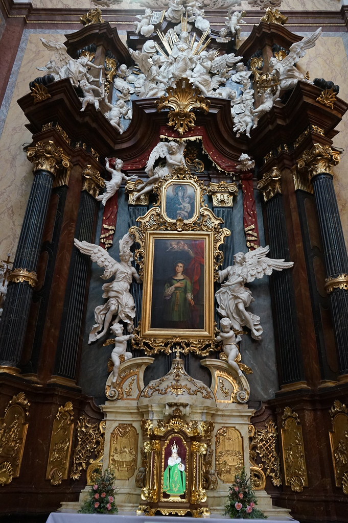 Chapelle dans l'église Saint Michel à Olomouc.
