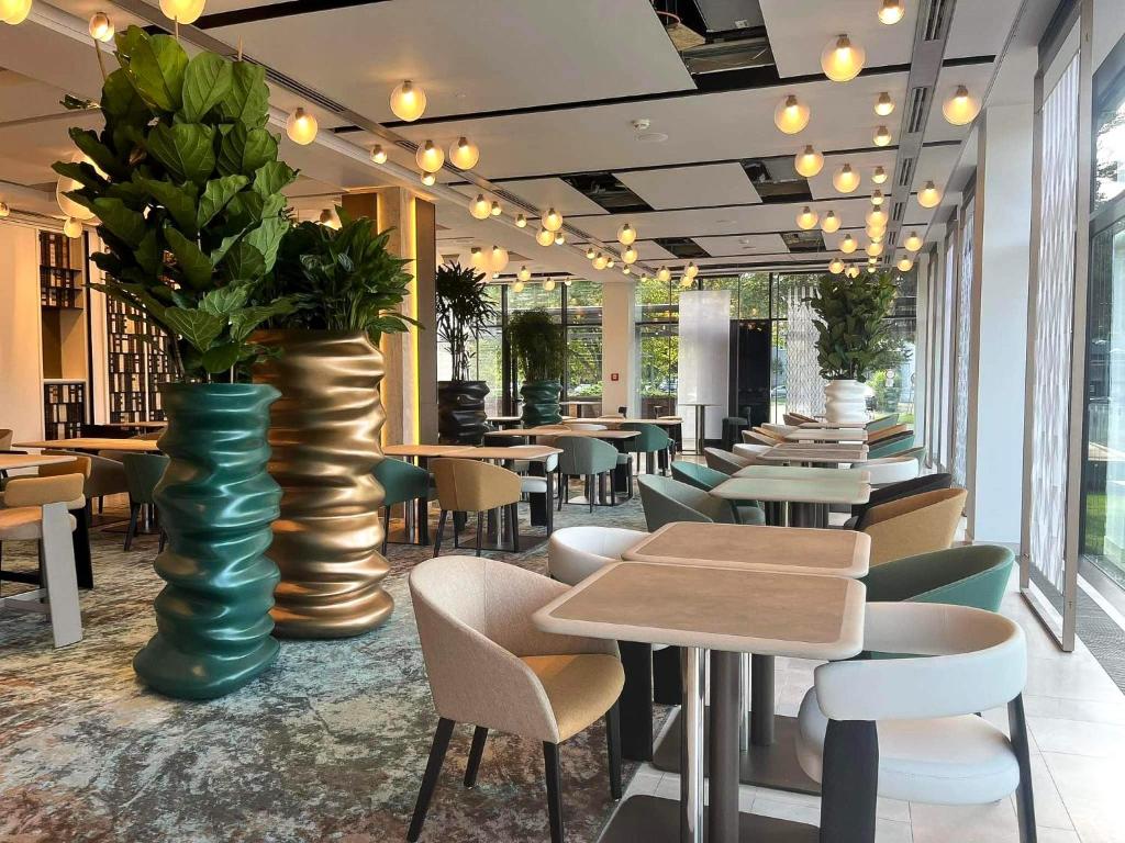 Café-restaurant de l'hotel NH Collection Olomouc Congress.
