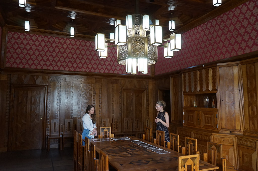 Salon de la Villa Primavesi à Olomouc.
