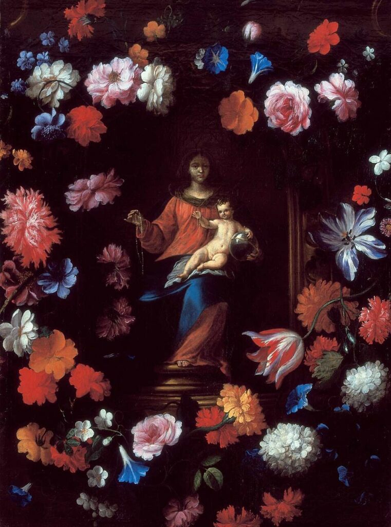 Toile de Jan van den Hecke du musée du Palais de l'Archeveque de Kromeriz près d'Olomouc.