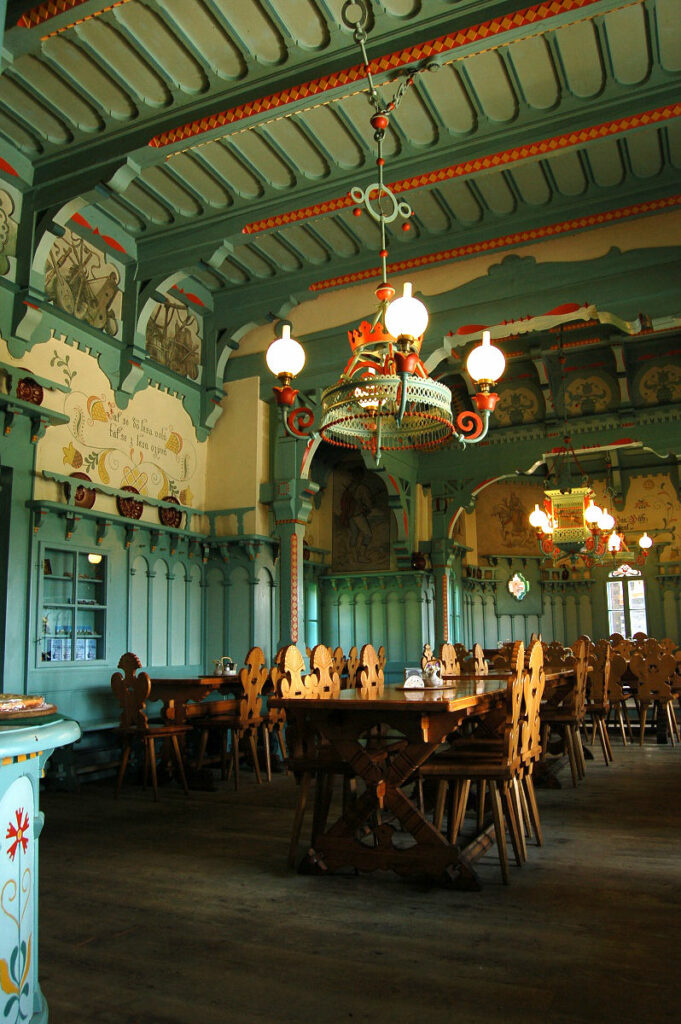 Intérieur du Mamenka à Pustevny - Photo de Jiri Roznovjak - Licence ccbysa 3.0